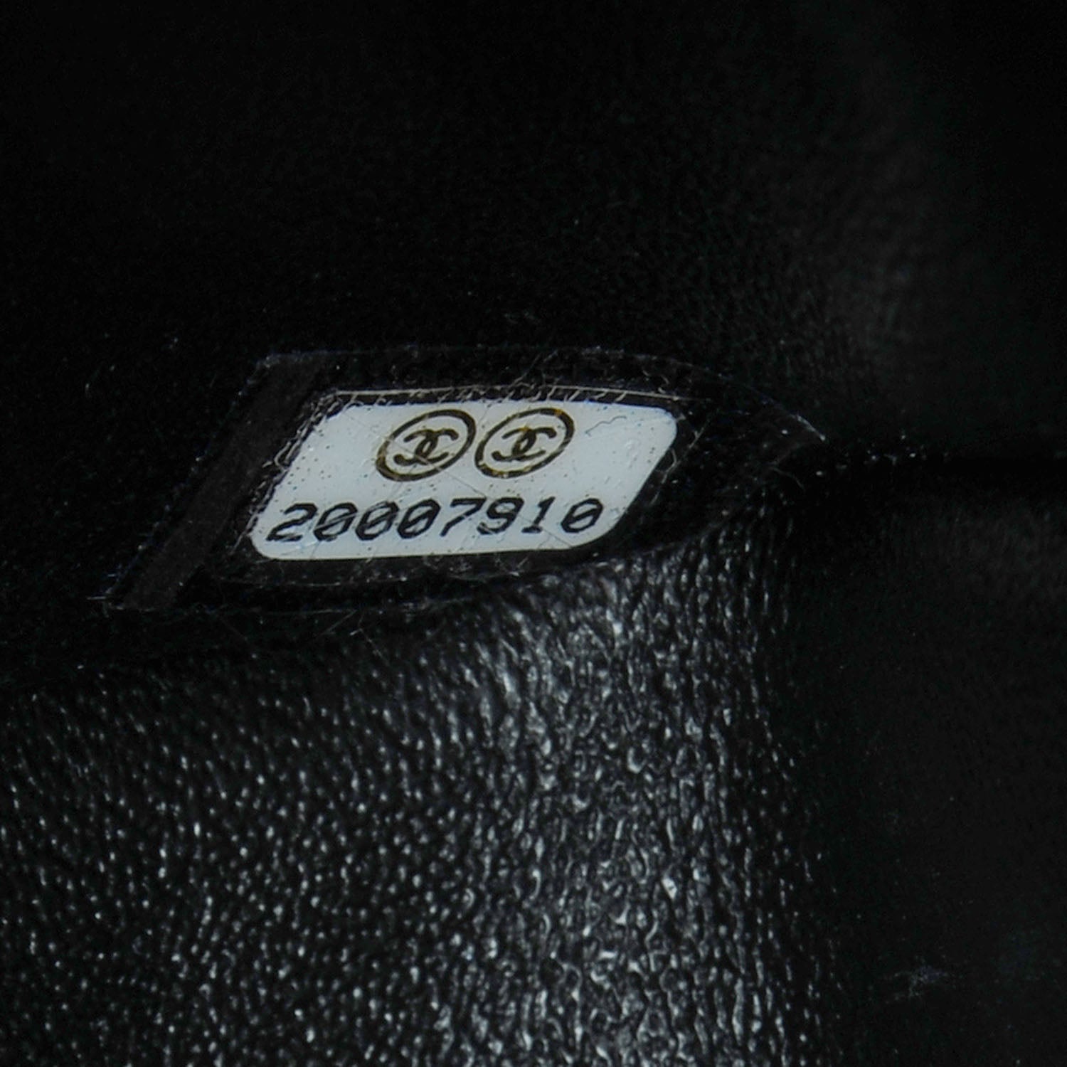 Chanel Lambskin Quilted Mini Square Flap Black 9 of 9