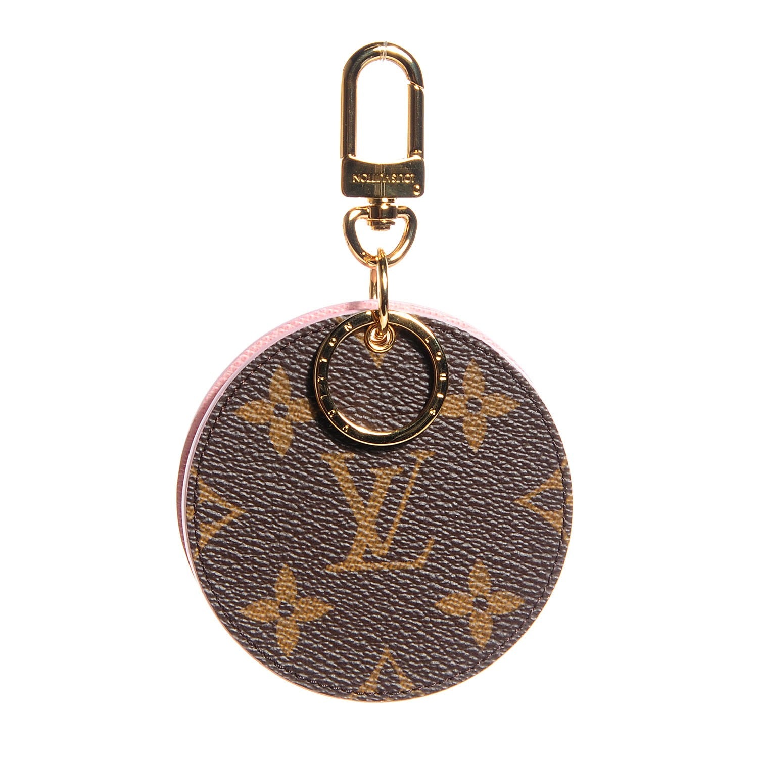Louis Vuitton Monogram LV Mirror Key Holder Rose Ballerine 3 of 8