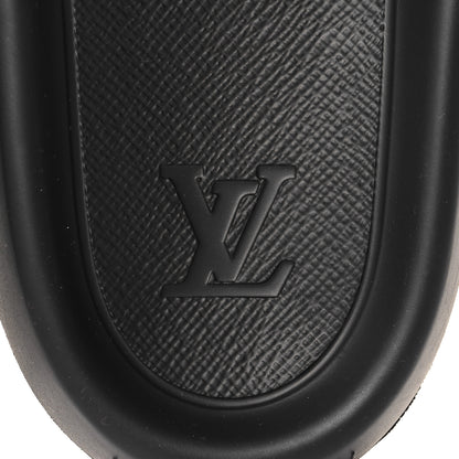 Louis Vuitton Rubber Monogram Mens Waterfront Mules 11 Macassar 8 of 9