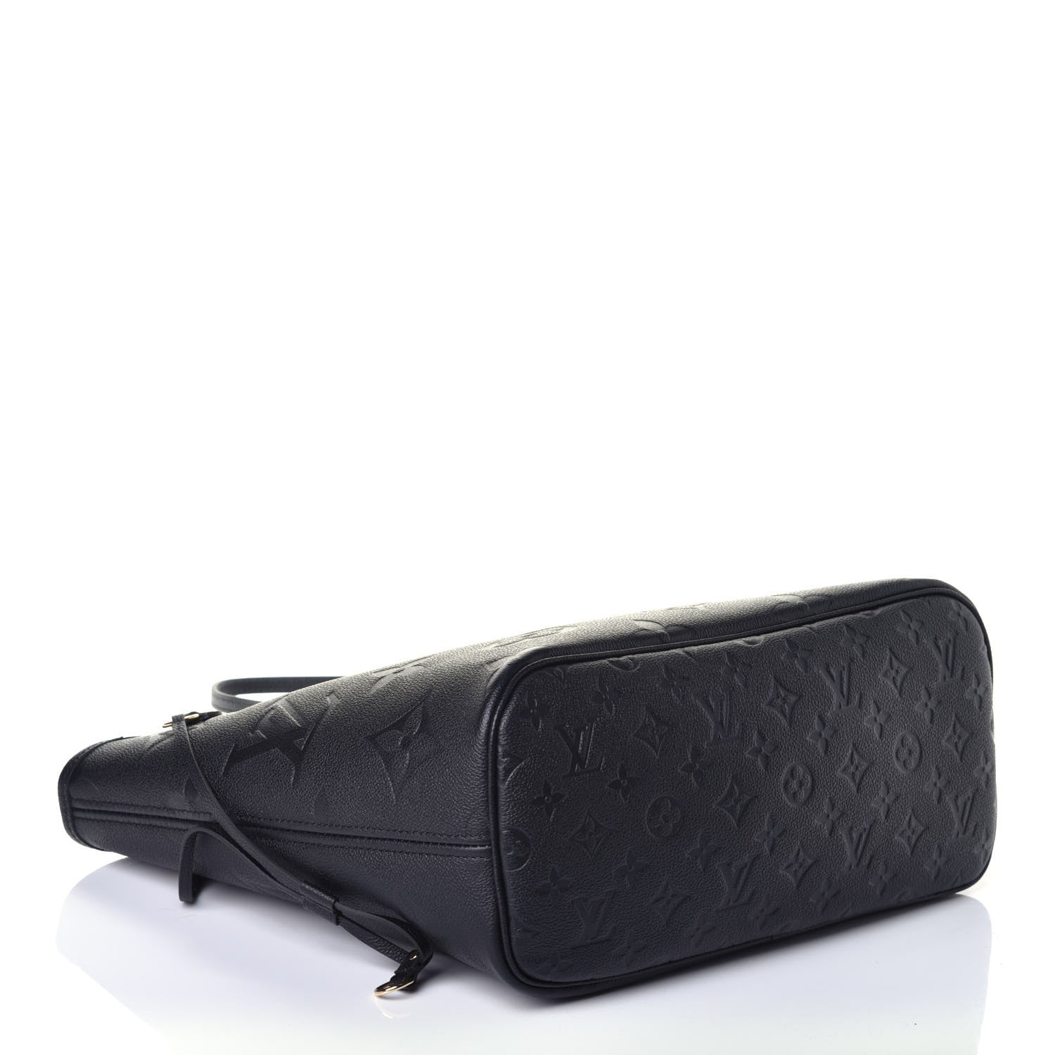 Louis Vuitton Empreinte Monogram Giant Neverfull MM Black 4 of 8