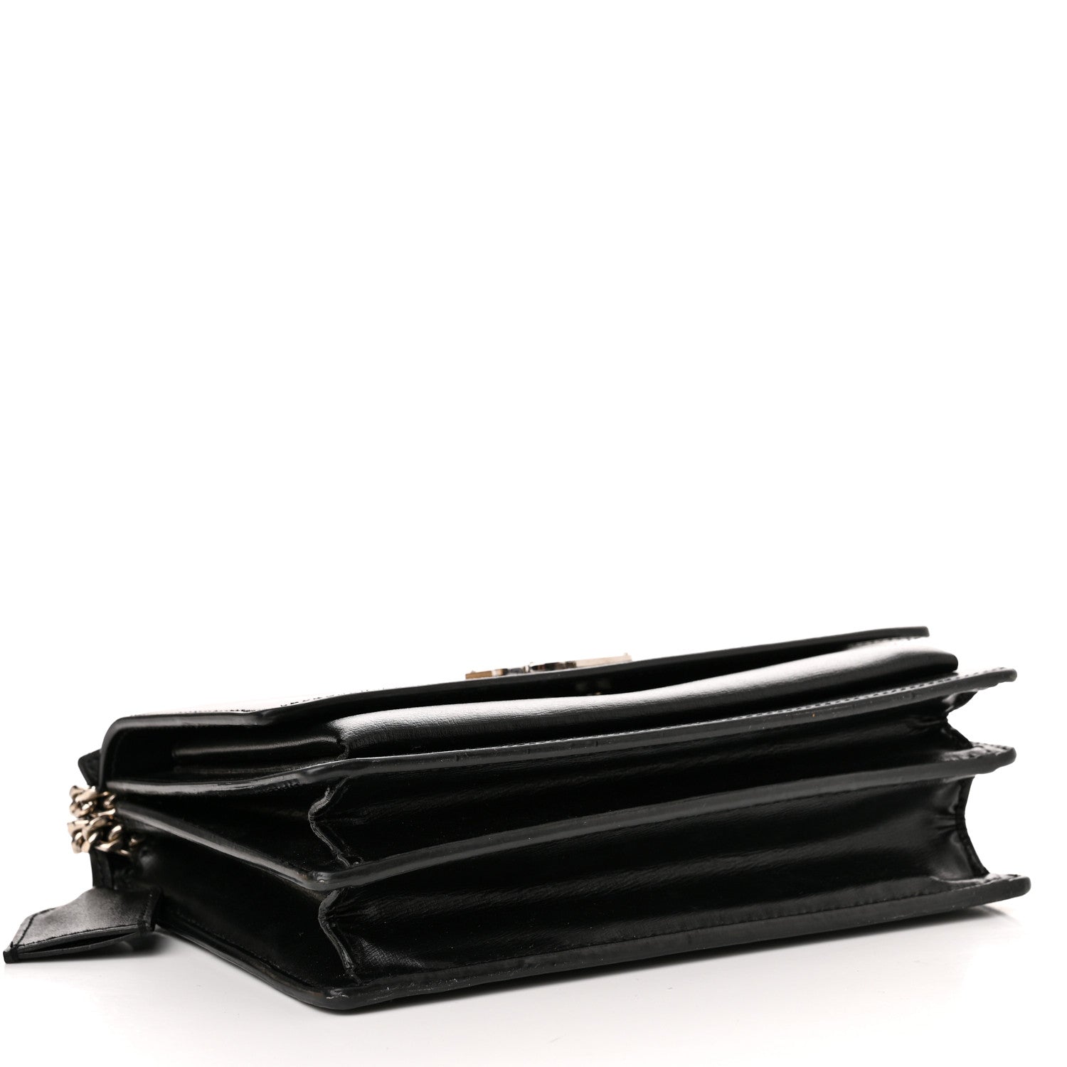 Saint Laurent Calfskin Medium Monogram Sunset Black 4 of 14
