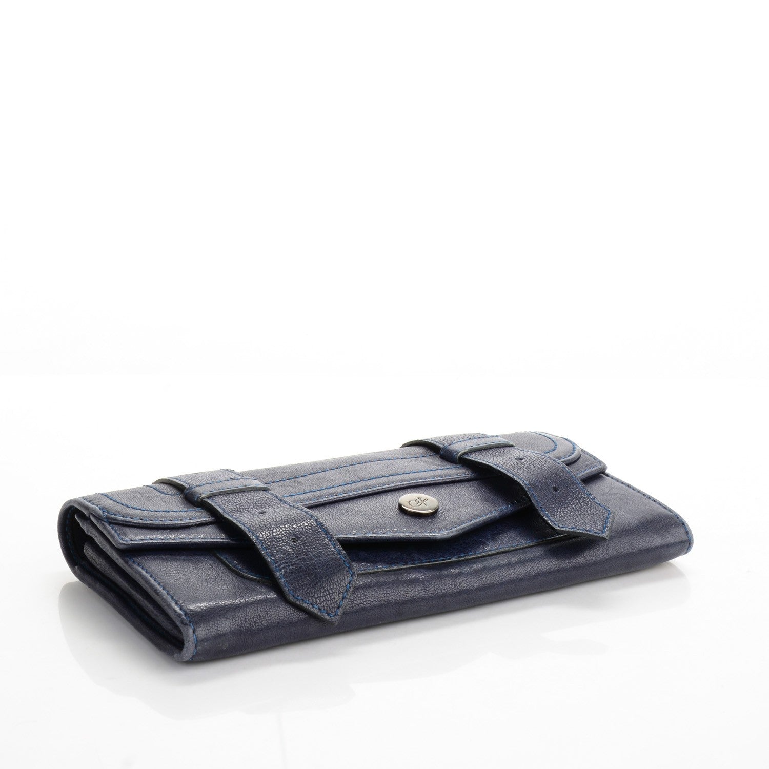 Proenza Schouler Lambskin PS1 Continental Wallet Navy 4 of 7