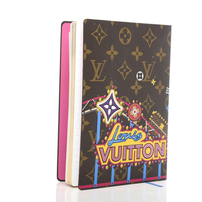Louis Vuitton Monogram 2020 Christmas Animation Roller Coaster Notebook MM Pivoine 3 of 6