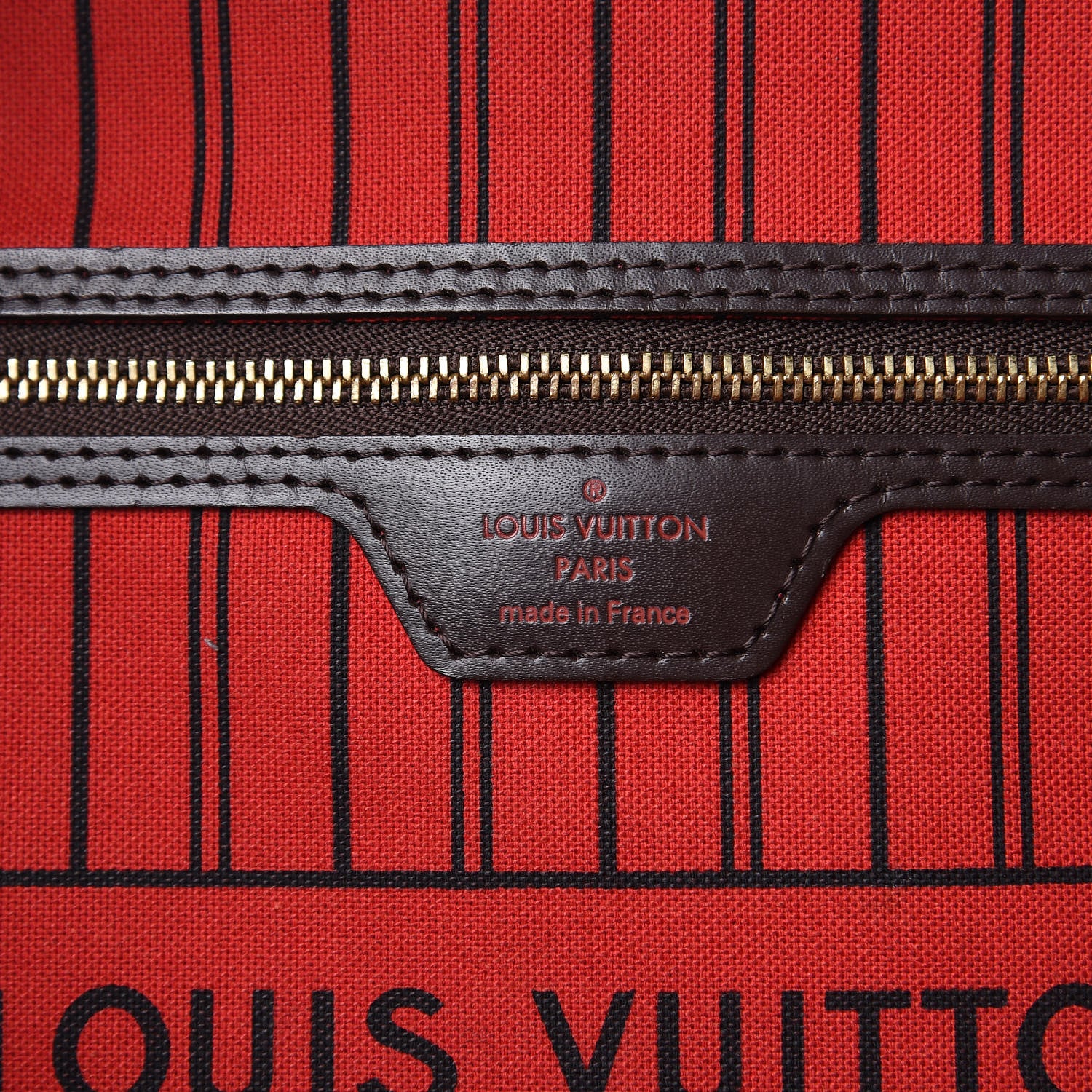 Louis Vuitton Damier Ebene Neo Neverfull GM 6 of 14