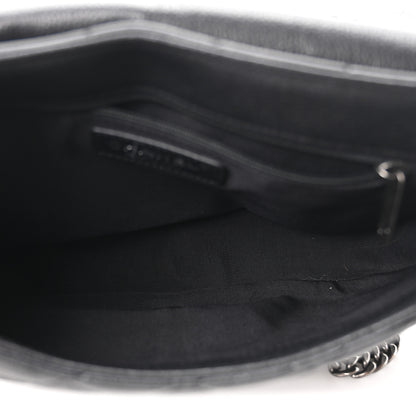 Chanel Calfskin Quilted Casual Pocket Messenger Flap Black 5 of 10