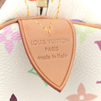 Louis Vuitton Monogram Multicolor Speedy 30 White 6 of 11