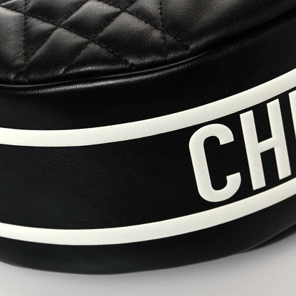 Christian Dior Lambskin Cannage Medium Dior Vibe Hobo Bag Black 8 of 12