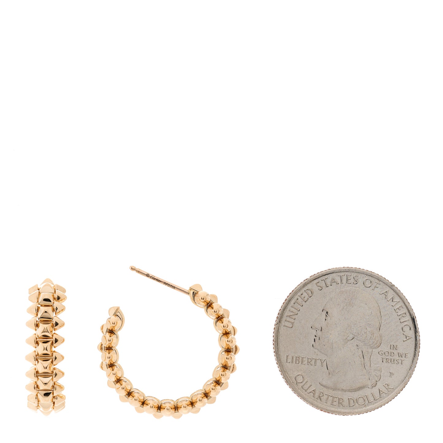 18K Pink Gold Small Clash de Cartier Earrings