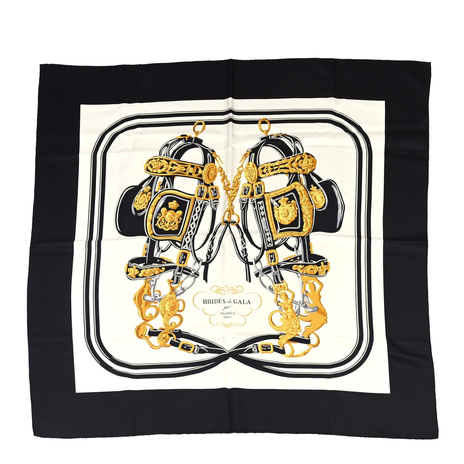 Hermes Silk Brides De Gala Scarf 90 1 of 4