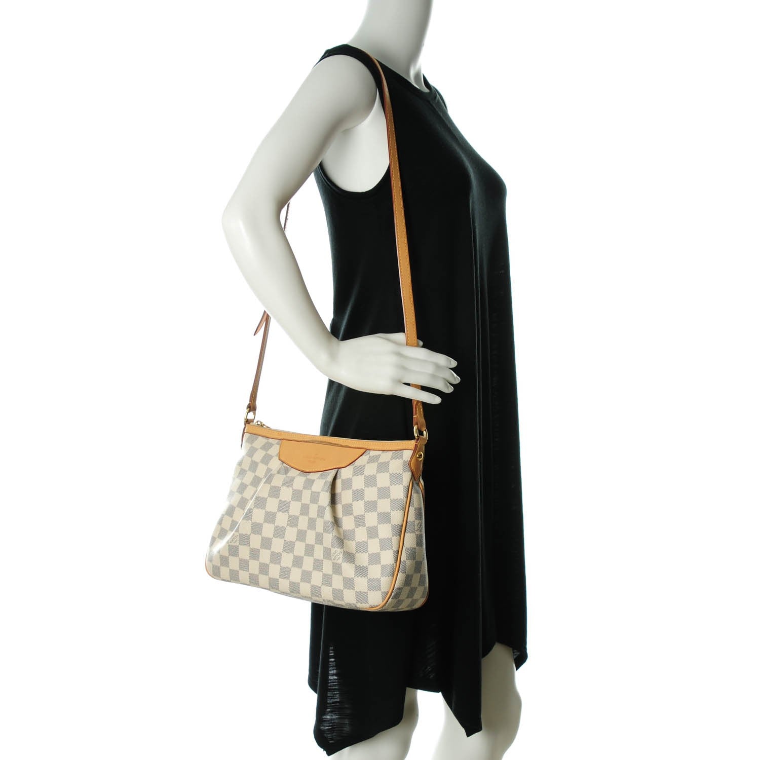 Louis Vuitton Damier Azur Siracusa PM 2 of 11