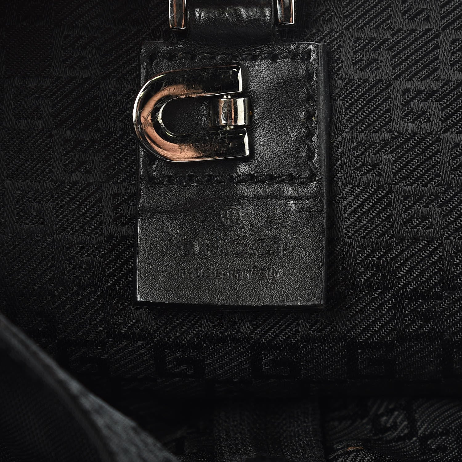 Gucci Canvas GG Large Garment Bag Black 7 of 18