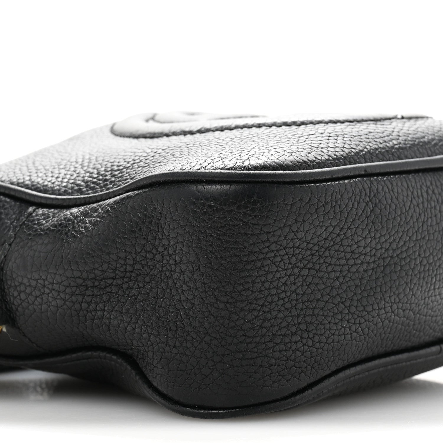 Gucci Pebbled Calfskin Small Soho Disco Bag Black 9 of 14