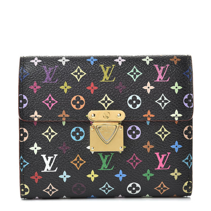 Louis Vuitton Monogram Multicolor Koala Wallet Black 1 of 8