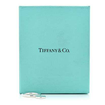 Tiffany Sterling Silver Return to Tiffany Round Charm Ring 51 5.75 5 of 5