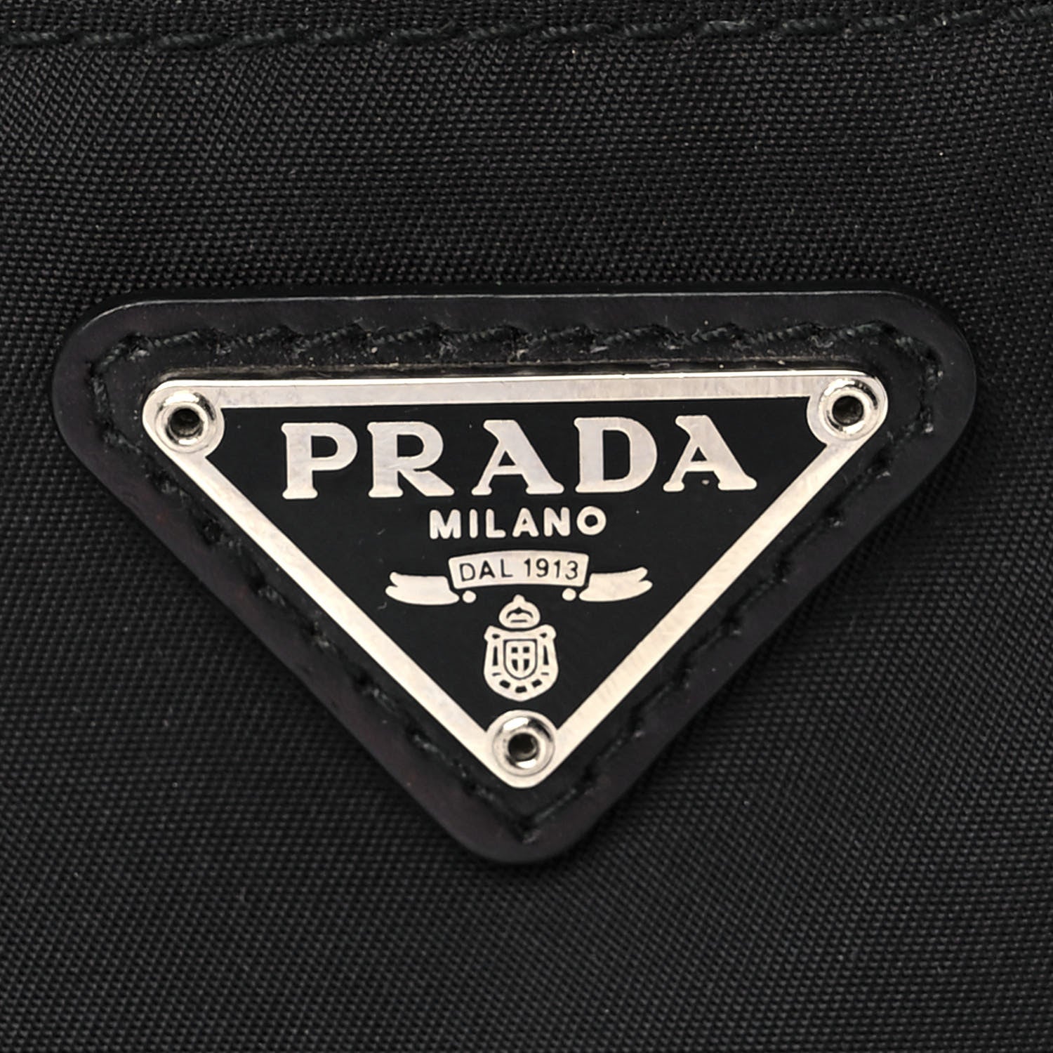 Prada Nylon Vela Cosmetic Pouch Black 10 of 12