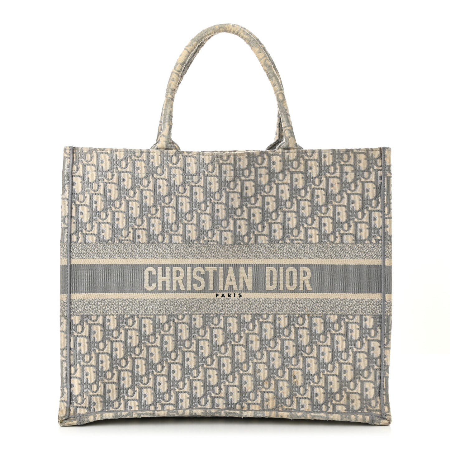 Oblique Large Book Tote Grey