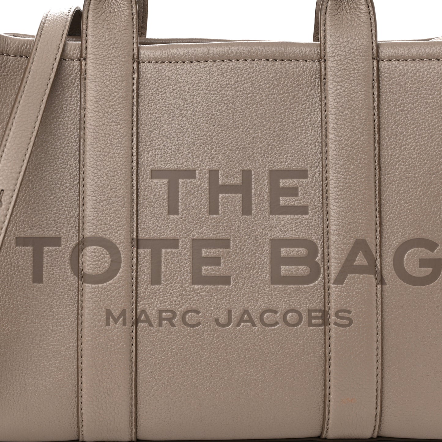 Grained Calfskin Medium The Tote Bag Grey