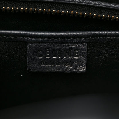 Celine Elephant Calfskin Nano Tri-Color Luggage White Yellow Black 5 of 8