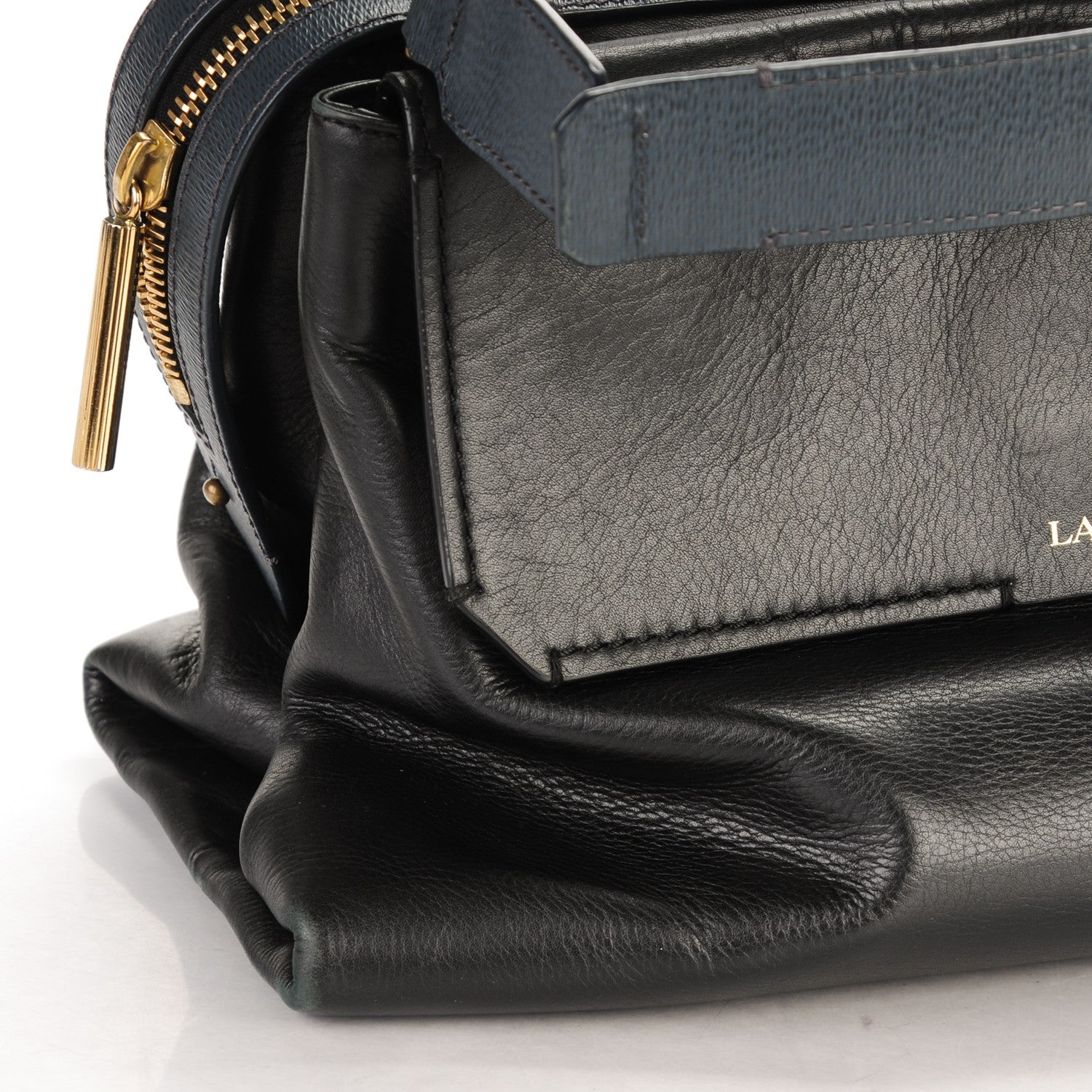 Lanvin Calfskin Padam Satchel Black 10 of 10