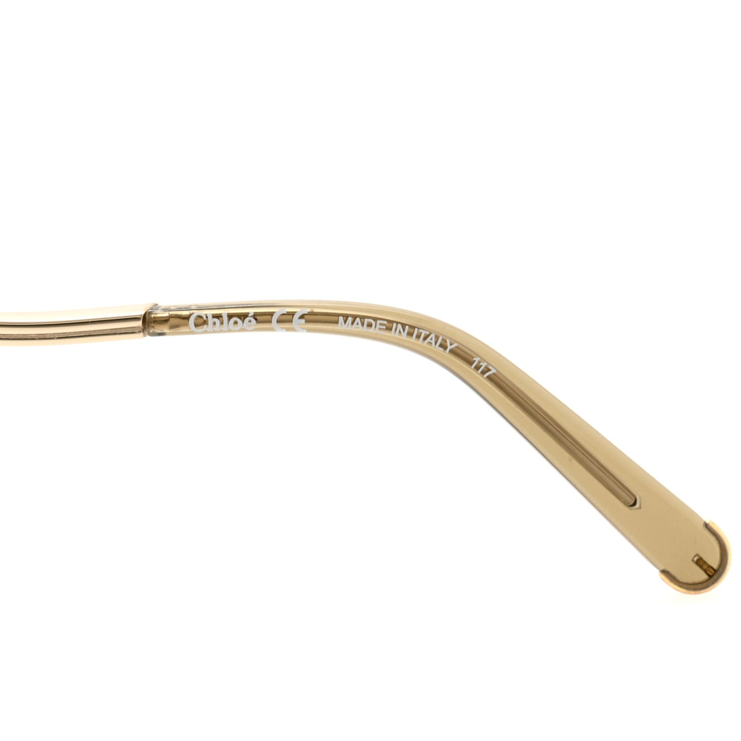Oversized Round Milla Sunglasses CE125S Gold