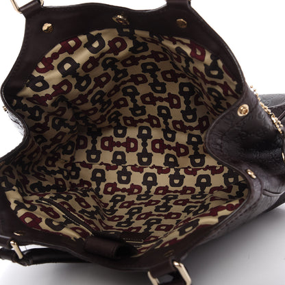 Gucci Guccissima Medium Sukey Tote Chocolate 5 of 10