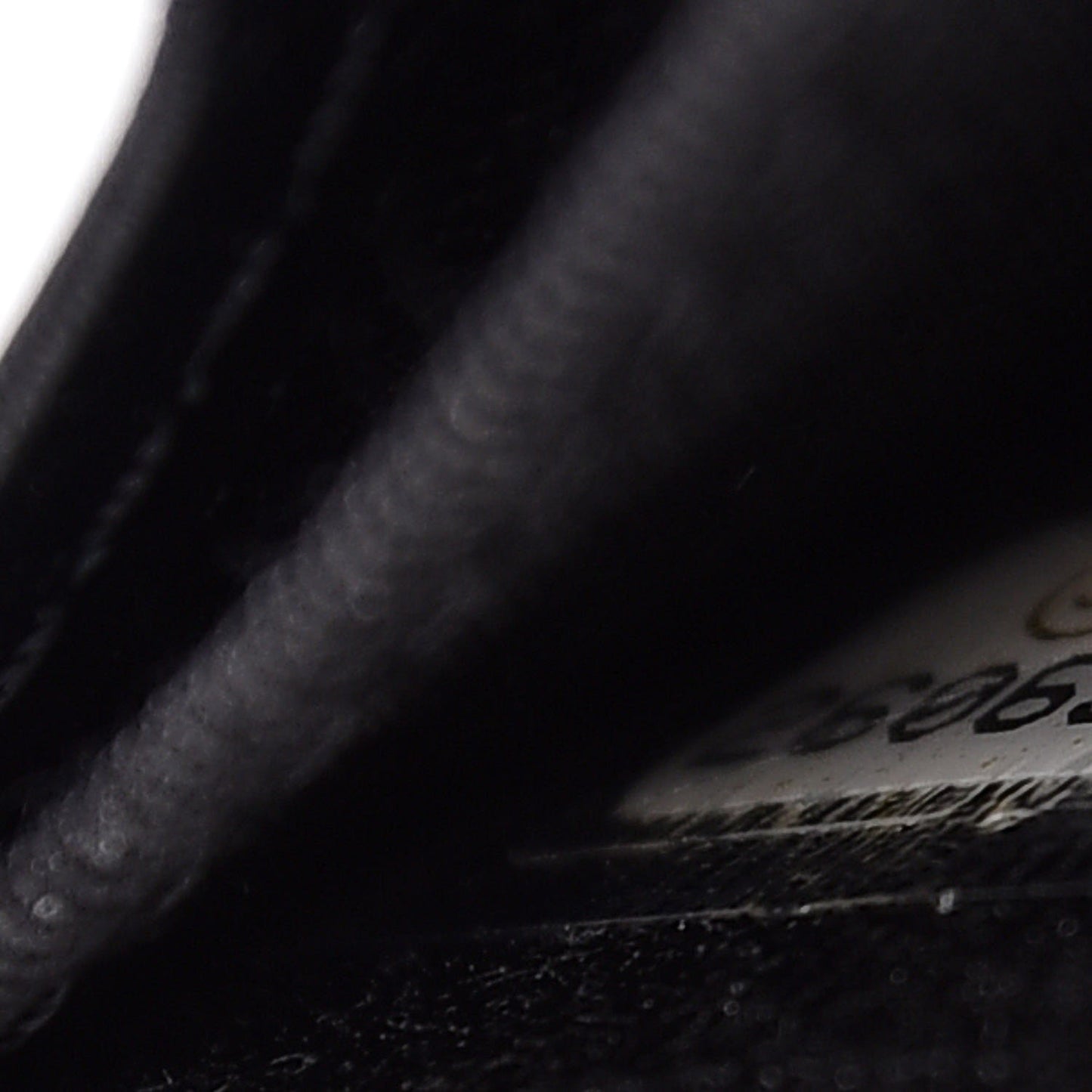 Aged Calfskin Quilted Reissue Flap Card Holder Wallet So Black