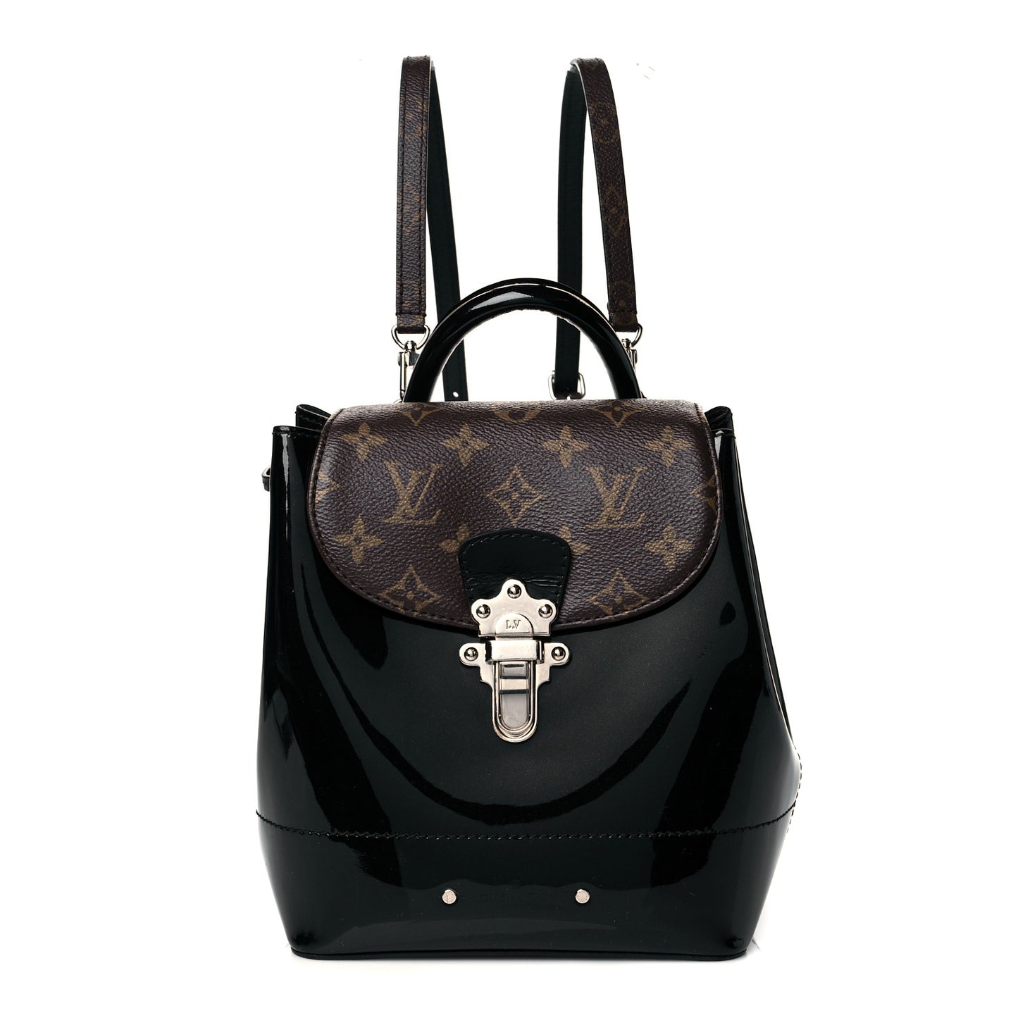 Patent Monogram Hot Springs Backpack Black