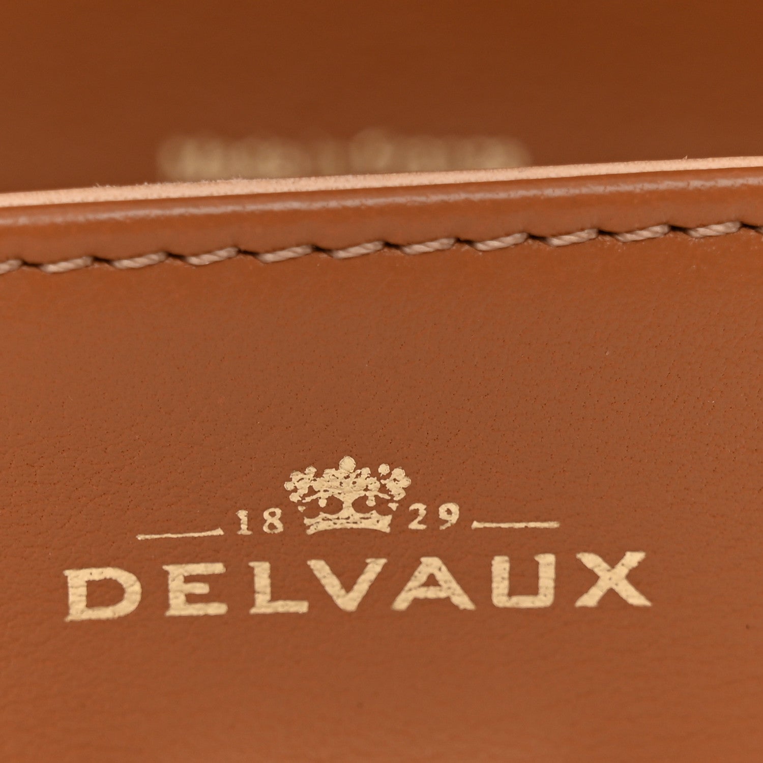 Delvaux Calfskin MM Tempete Satchel Camel 7 of 11