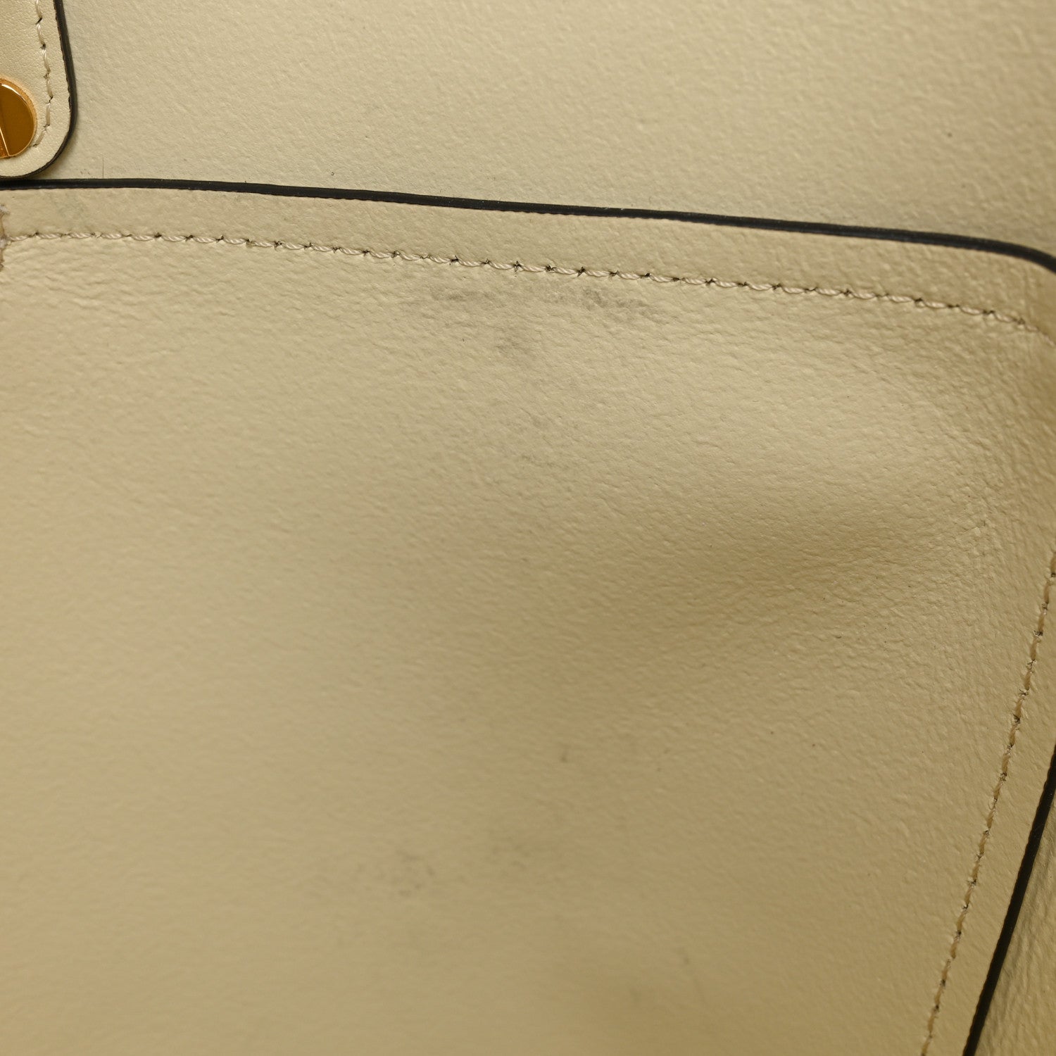 Chloe Smooth Grained Calfskin Small Aby Tote White 10 of 16