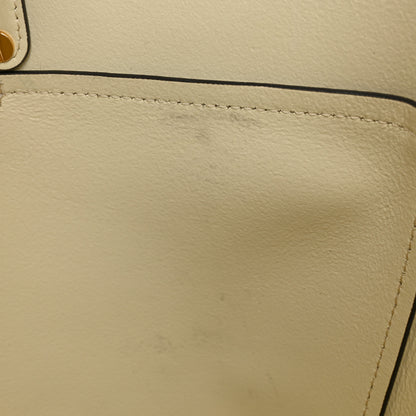Chloe Smooth Grained Calfskin Small Aby Tote White 10 of 16