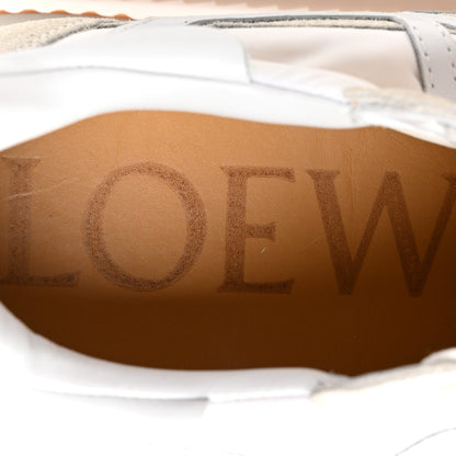 Loewe Nylon Suede Flow Retro Runner Sneakers  White 8 of 10