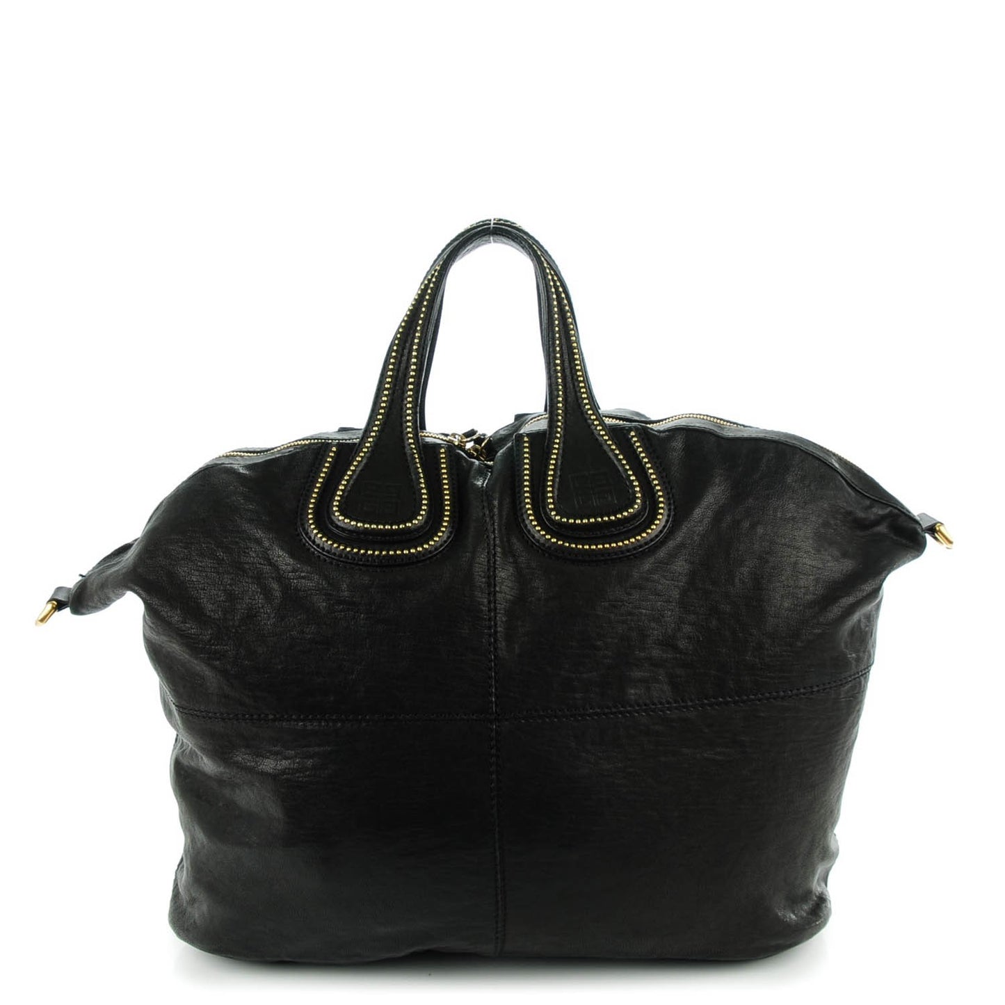 Lambskin Studded Maxi Nightingale Black