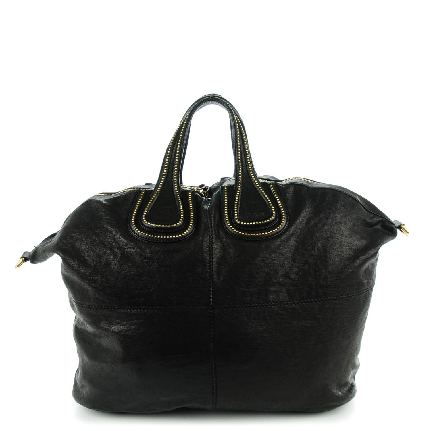 Givenchy Lambskin Studded Maxi Nightingale Black 1 of 8