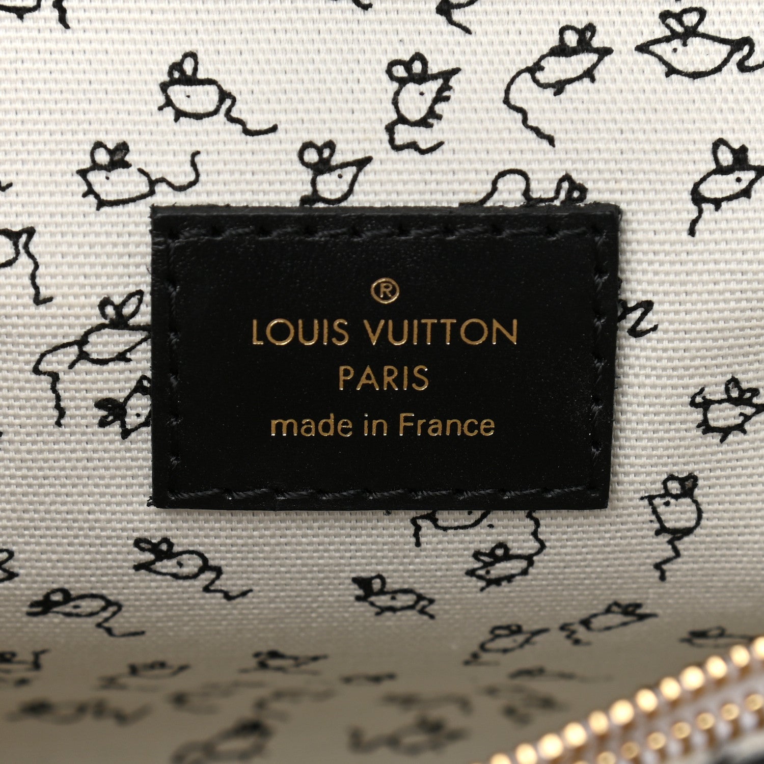 Louis Vuitton Epi Catogram Cat Bag Orange Black 7 of 12