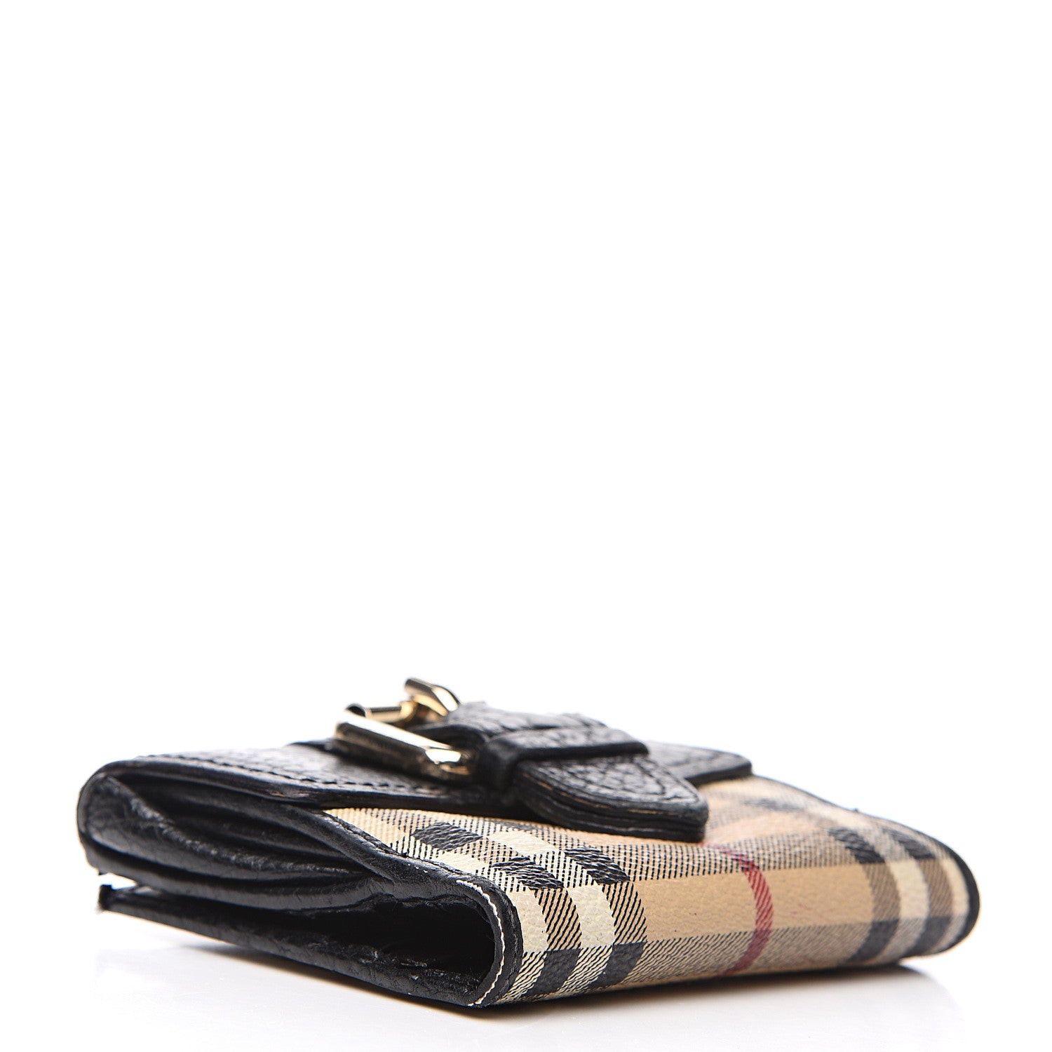 Burberry Horseferry Check Compact Wallet Black 3 of 9
