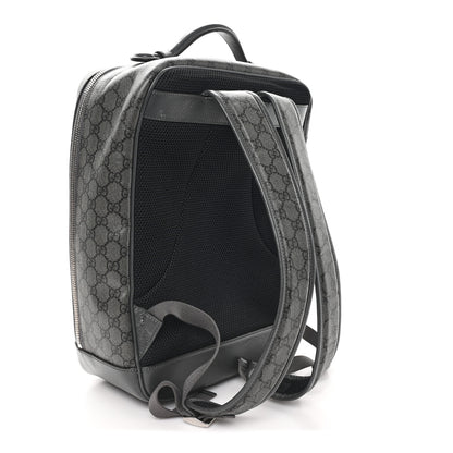 Gucci GG Supreme Monogram Ophidia Backpack  Grey 3 of 9