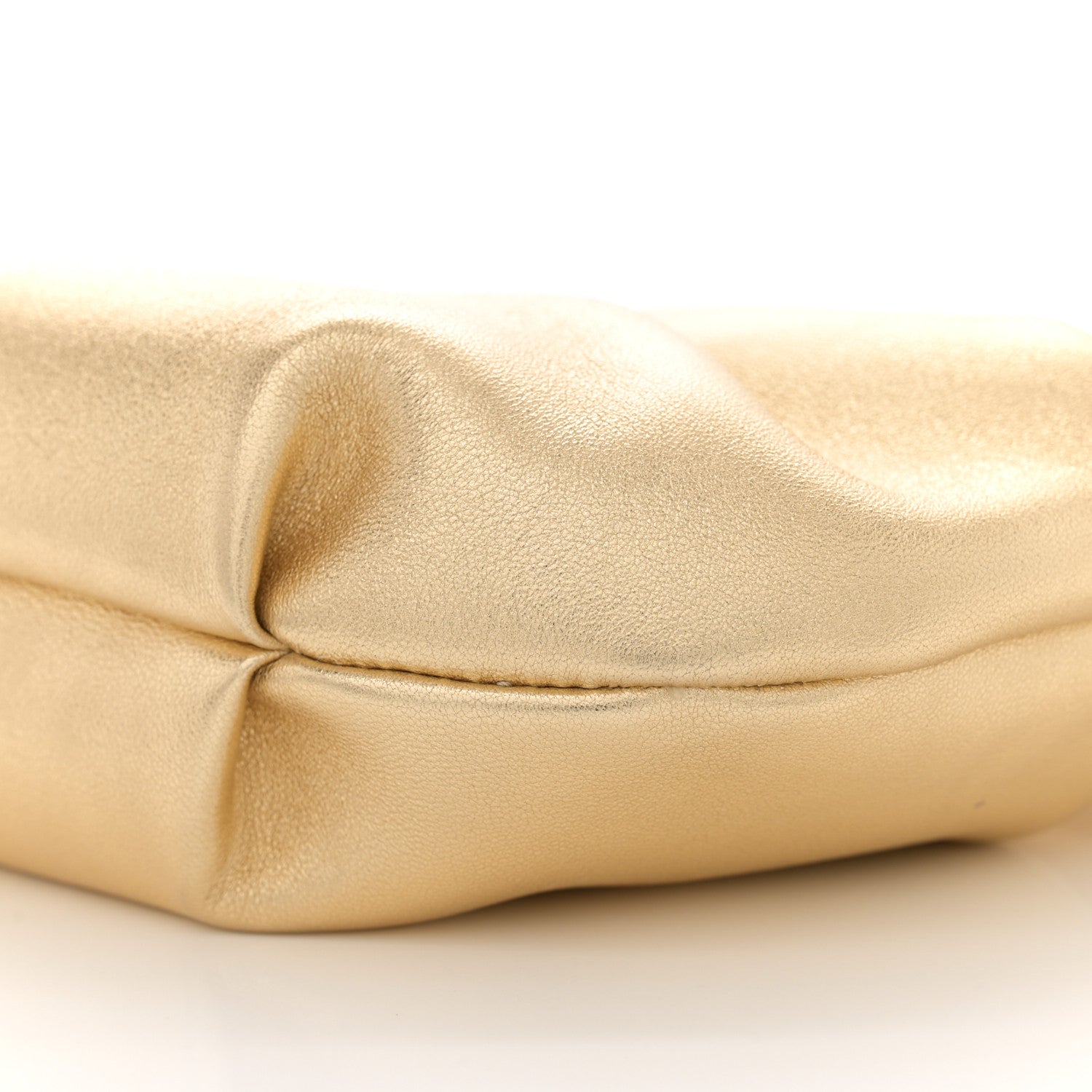 Jimmy Choo Metallic Lambskin Bonny Shoulder Bag Gold 10 of 11