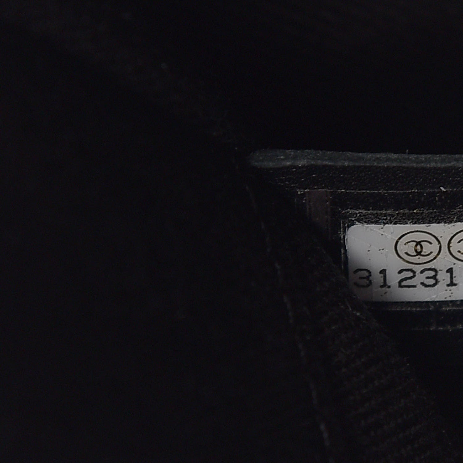 Chanel Lurex Boucle Small Deauville Tote Black 7 of 10