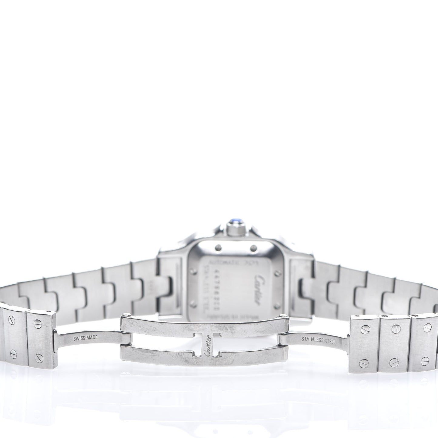 Stainless Steel 24mm Santos de Cartier Galbee Automatic Watch