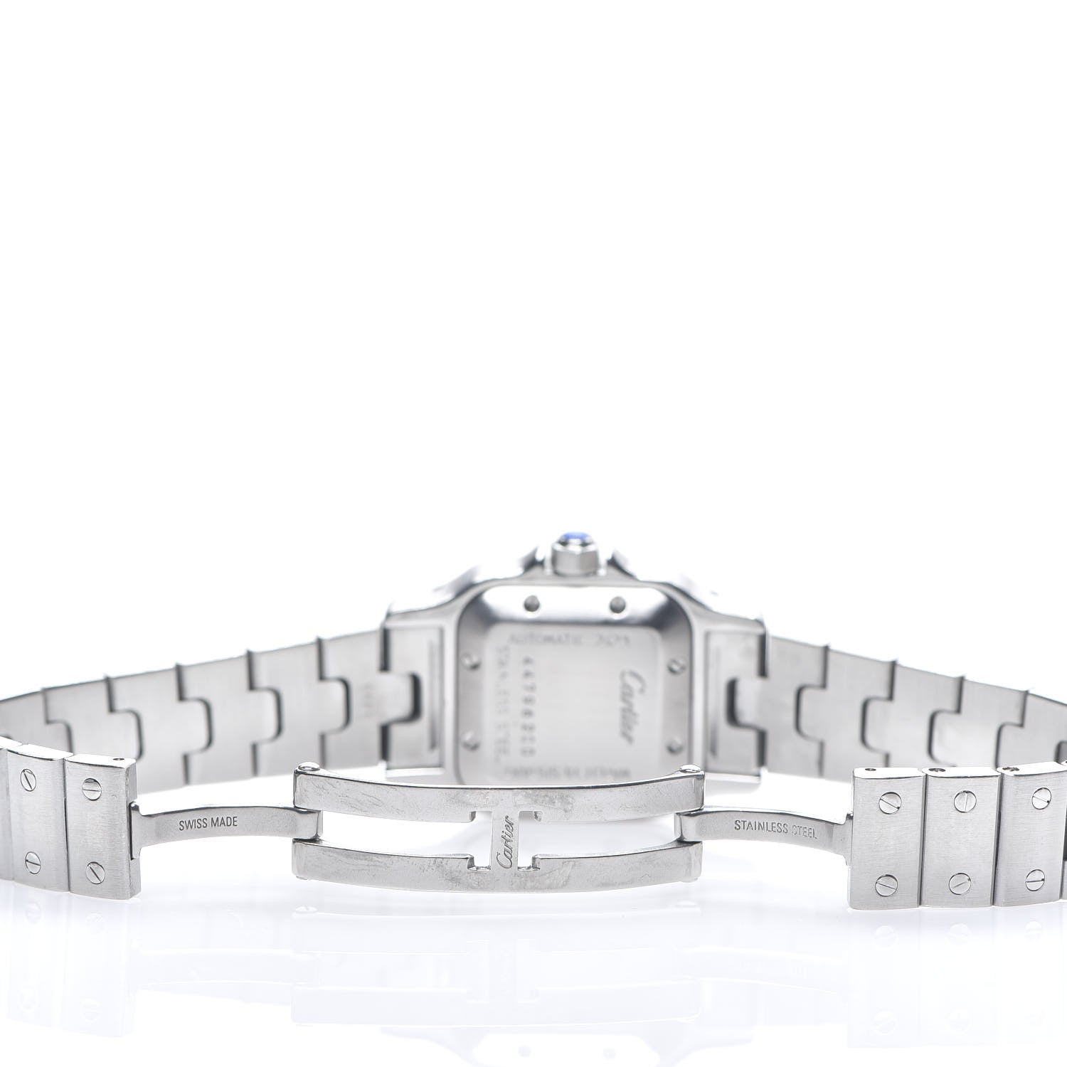 Cartier Stainless Steel 24mm Santos de Cartier Galbee Automatic Watch 5 of 7