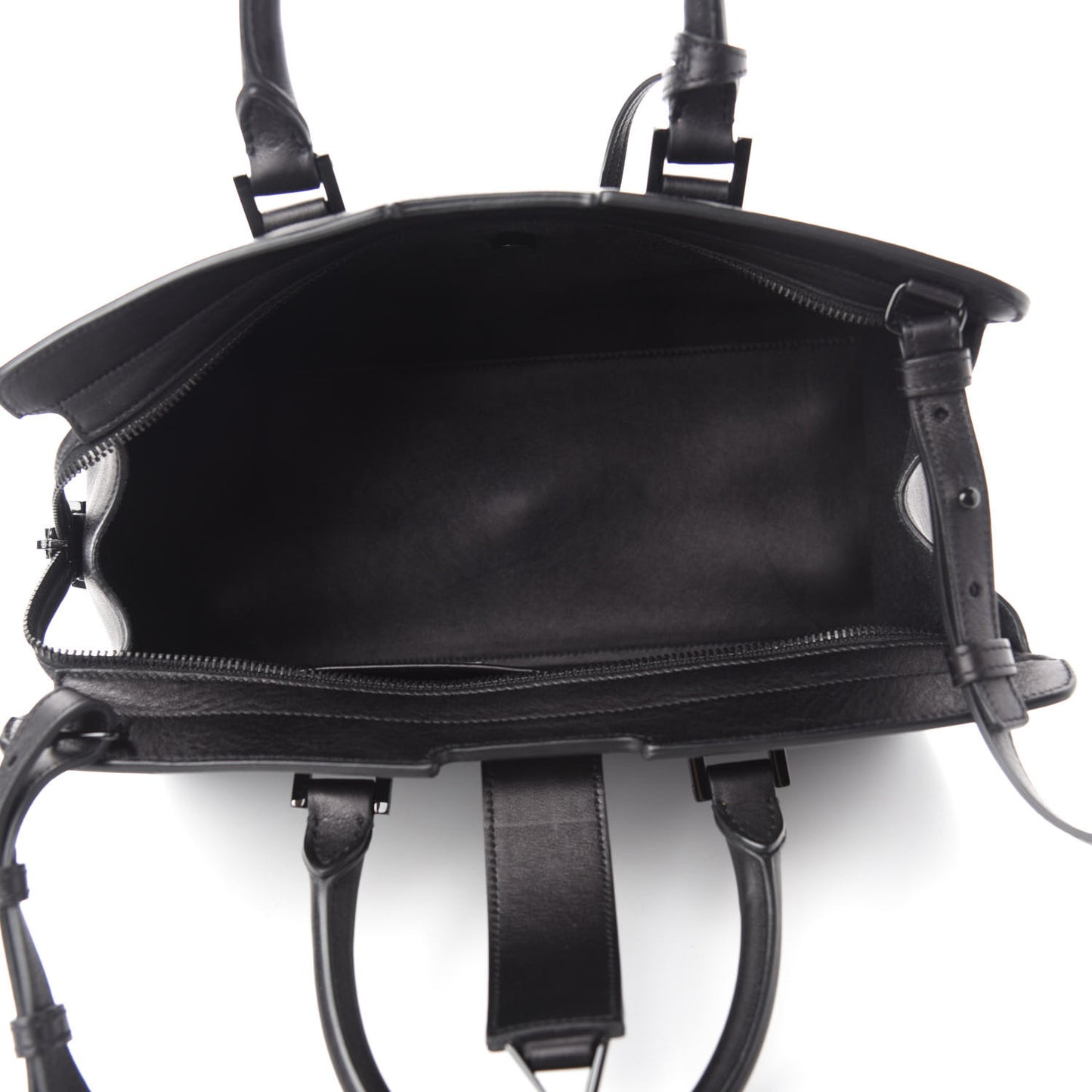 Calfskin Small Monogram Cabas Black