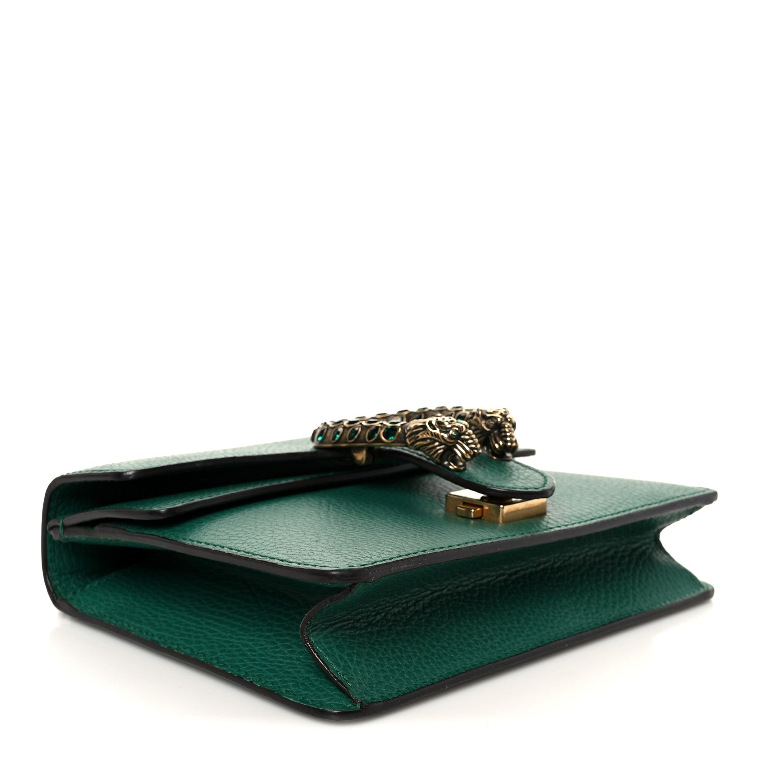 Gucci Calfskin Mini Dionysus Shoulder Bag Emerald 4 of 12