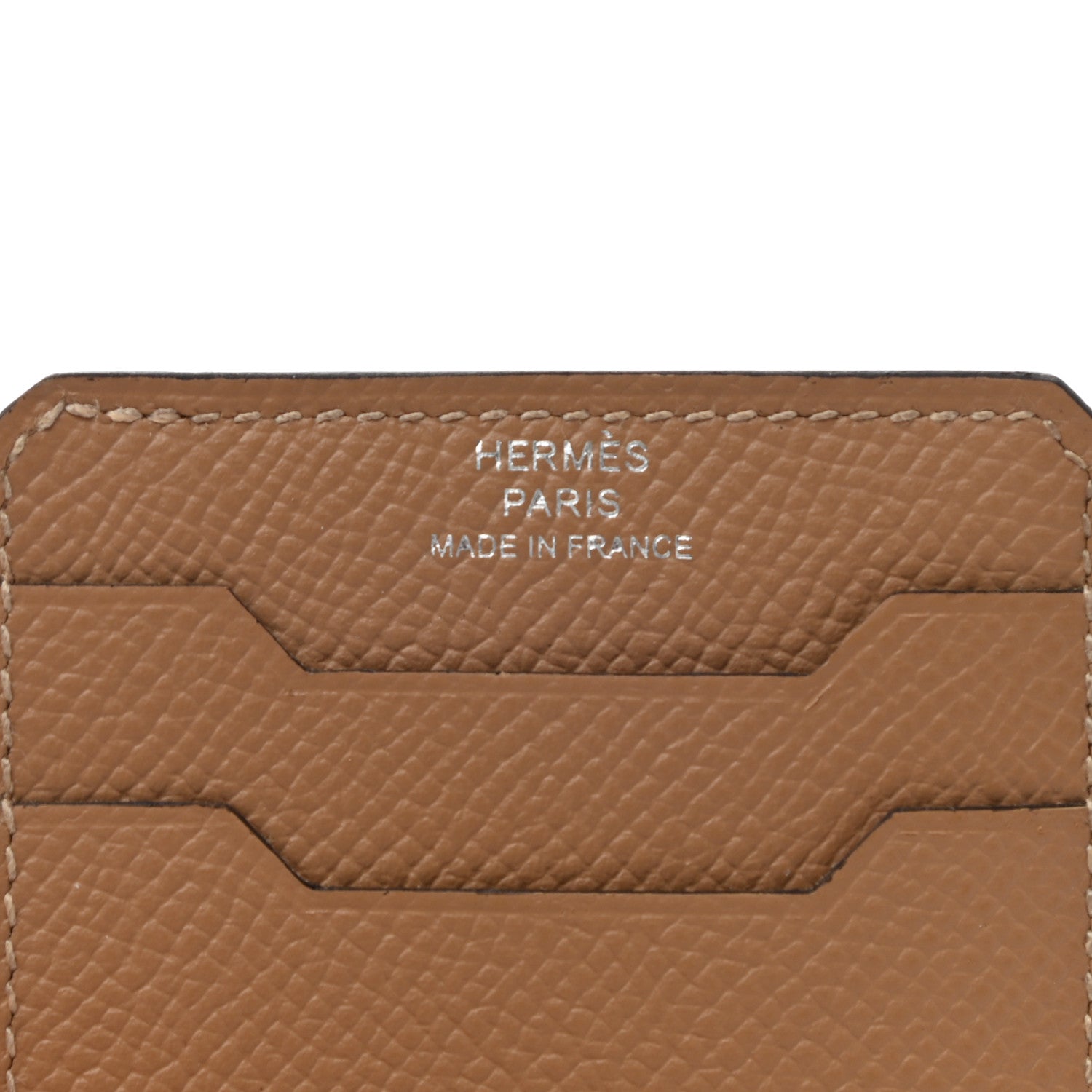 Hermes Epsom City 3CC Card Holder Chai 5 of 7