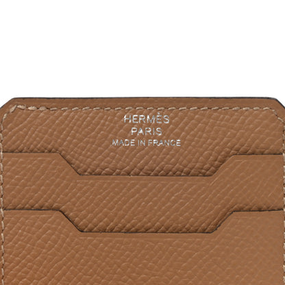 Hermes Epsom City 3CC Card Holder Chai 5 of 7