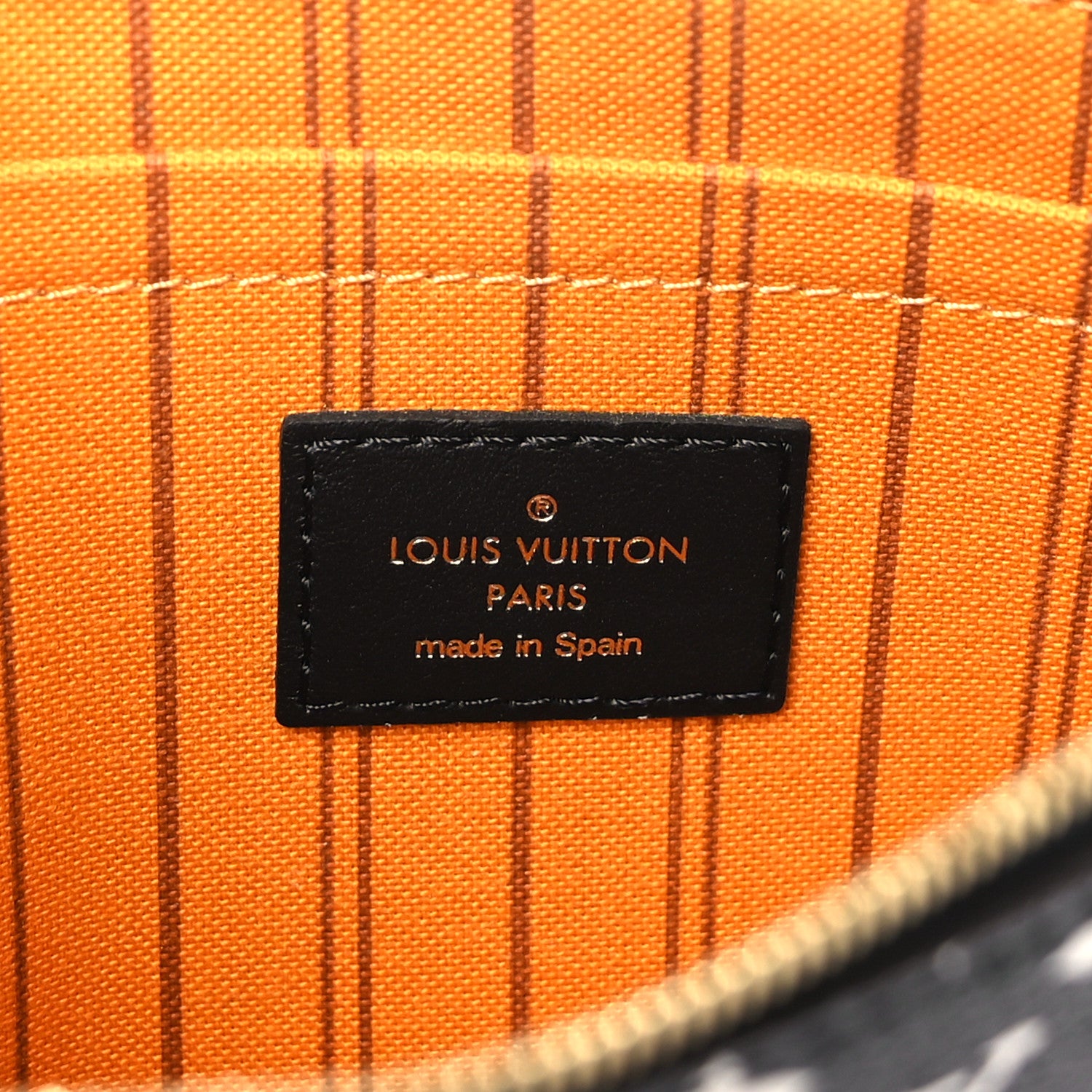 Louis Vuitton Monogram Giant Jungle Neverfull MM GM Pochette Black 6 of 8