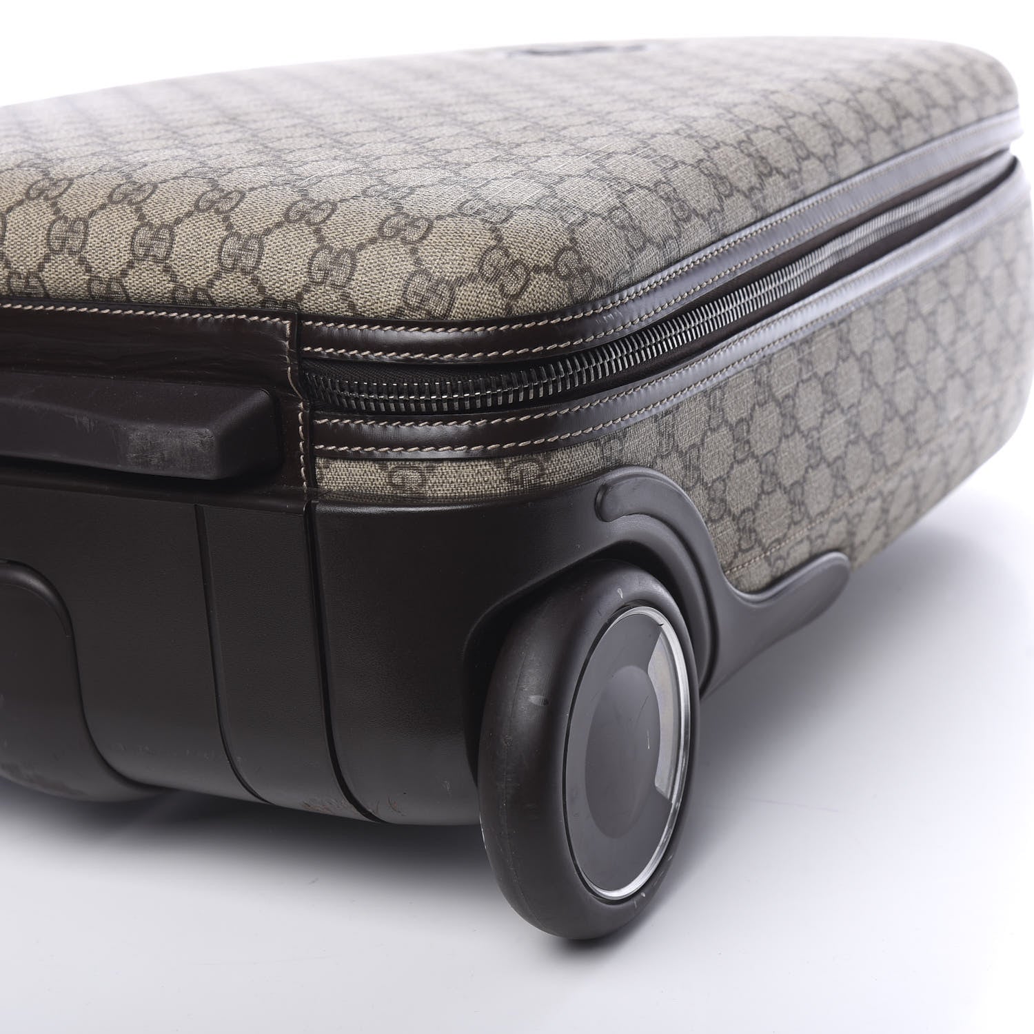 Gucci GG Plus Monogram Small Interlocking G Trolley Brown 19 of 20