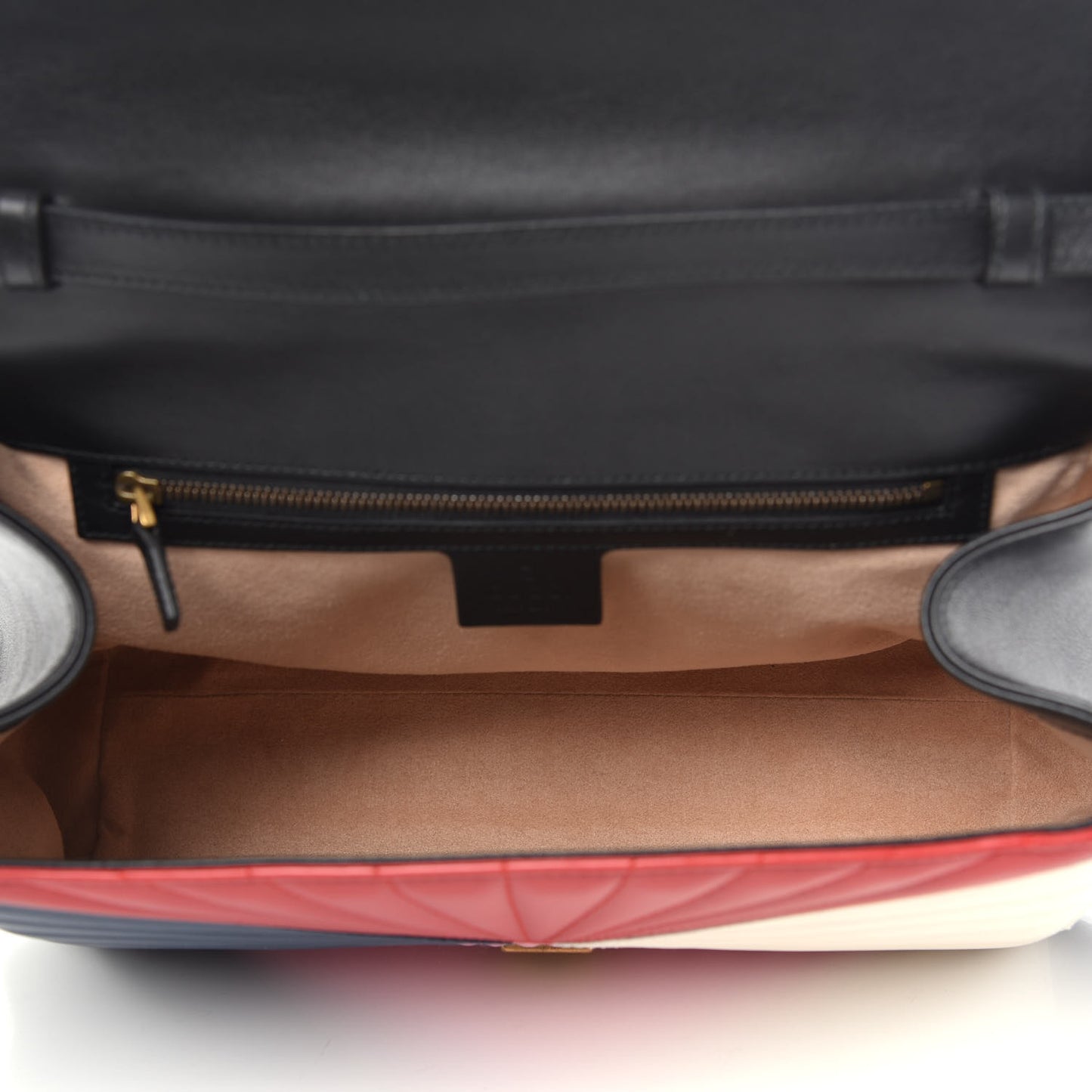 Calfskin Bamboo Trapuntata Queen Margaret Top Handle Bag Blue Agata Hibiscus Red Mystic White Sugar Pink