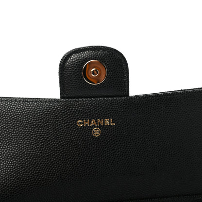 Chanel Caviar Quilted Glasses Case With Chain Black 6 of 8
