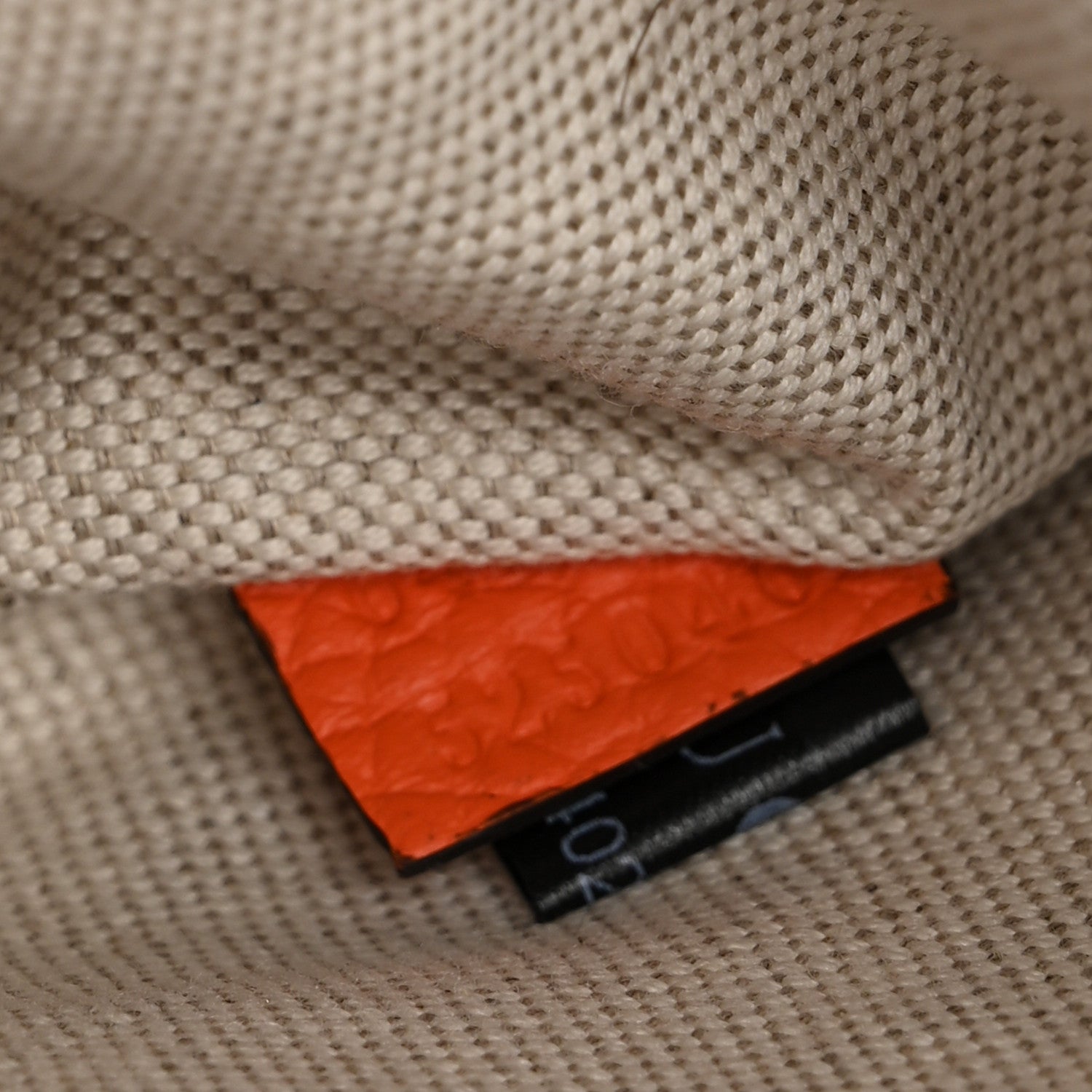 Gucci Piuma Calfskin Jumbo GG Embossed Pocket Belt Bag Good Orange 7 of 10