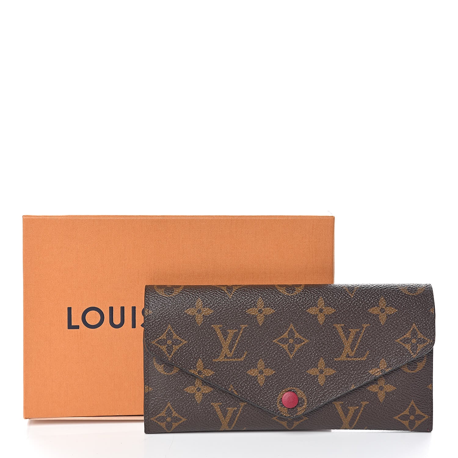 Louis Vuitton Monogram Josephine Wallet Fuchsia 9 of 9